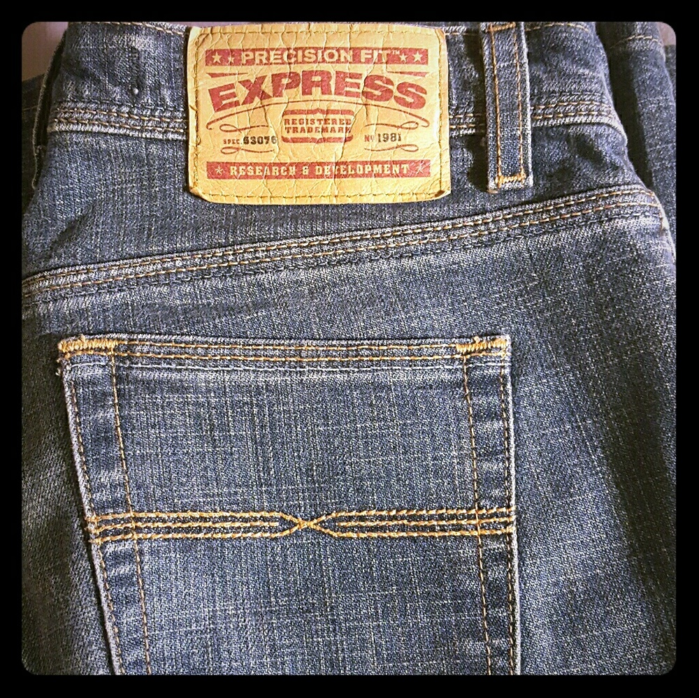 Express   precision  fit jeans